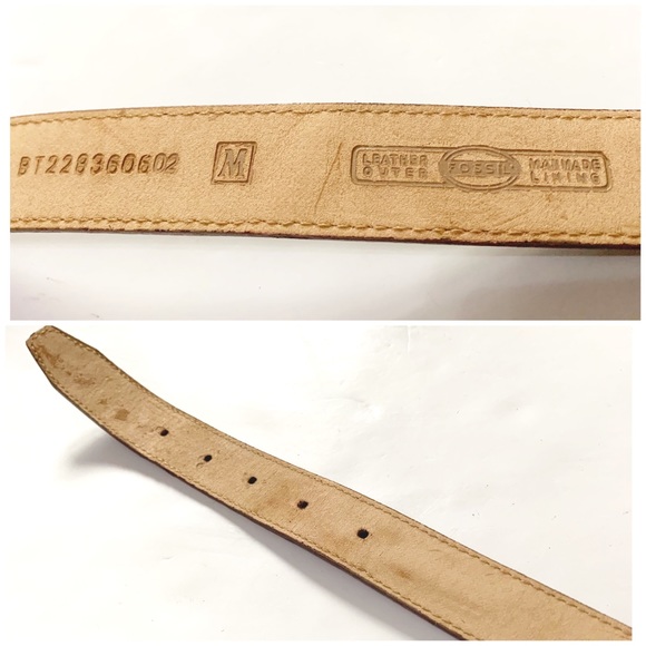 Fossil Genuine Leather Belt - Picture 7 of 8
